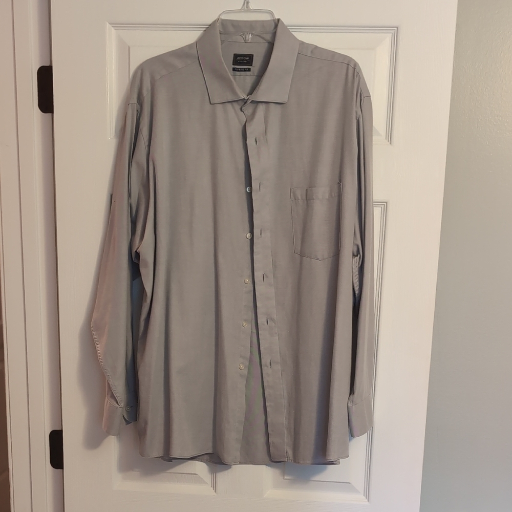 Arrow Classic Gray Dress Shirt